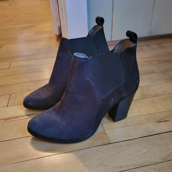 Anthropologie Seychelle Black Boots Booties - Picture 12 of 16